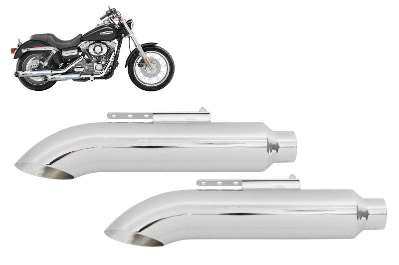 Moto Échappements: Universel Acier Inoxydable Moto Silencieux Échappement  Ovale Enduro Style 120x98 L400 ID51