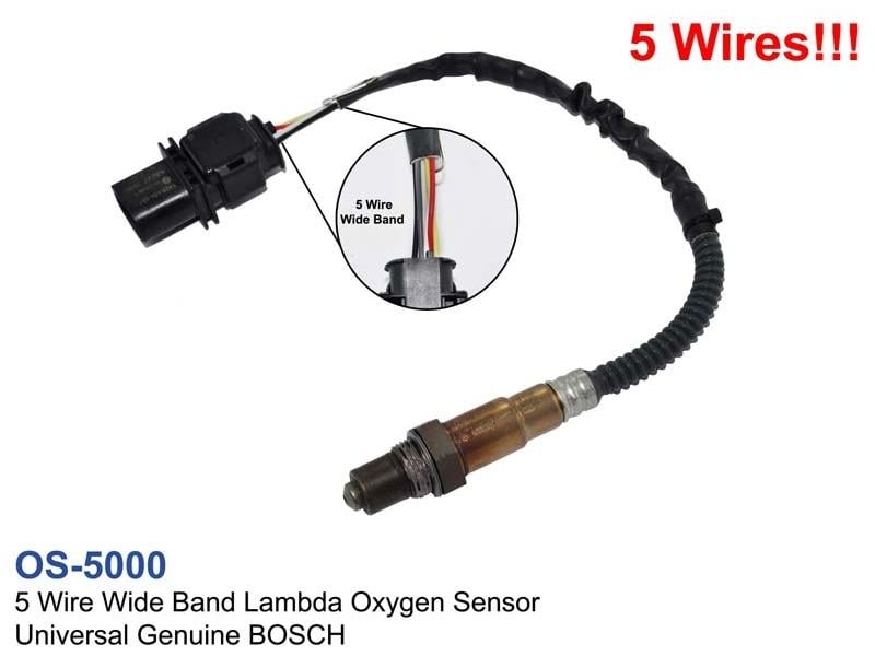 Sondas Lambda: Universal Sonda Lambda 5 Cables
