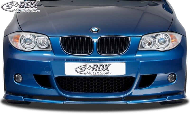 RDX Front Spoiler VARIO-X for BMW 1series E81 / E87 (M-package and  M-Technic Frontbumper) Front Lip Splitter