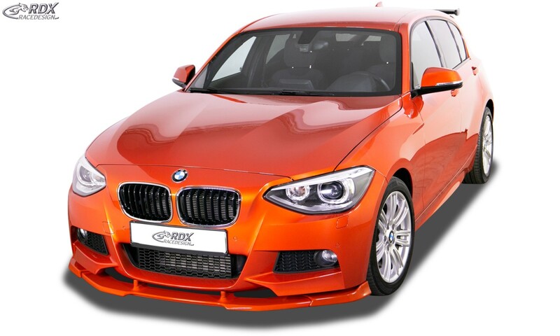 RDX Front Spoiler VARIO-X for BMW 1-series F20 / F21 2011-2015 (M-Package  and M-Technik Frontbumper) Front Lip Splitter
