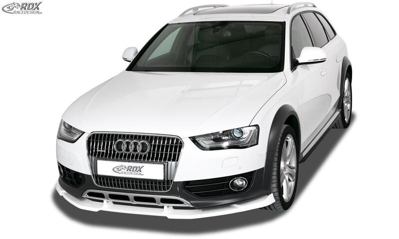 Front Spoilers: RDX Front Spoiler VARIO-X for AUDI A4 Allroad B8