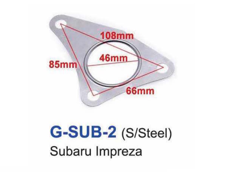 Subaru Impreza Stainless Steel Rear Gasket